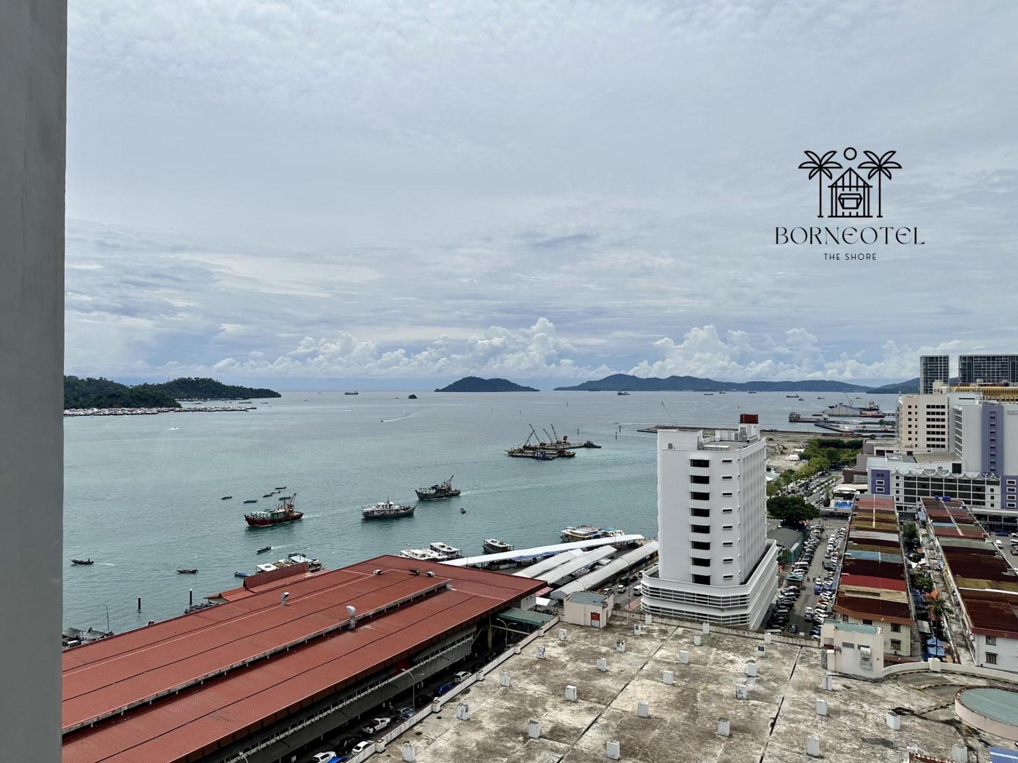 Borneotel The Shore Kk By Chg Kota Kinabalu Kültér fotó